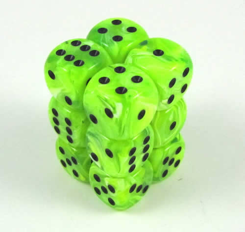VORTEX 12D6 BRIGHT GREEN/BLACK 16MM - Trinity Hobby