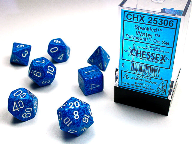 SPECKLED 7-DIE SET WATER