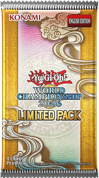 [Pre-Order] YGO LIMITED PACK WORLD CHAMPIONSHIP BOOSTER (ETA 2026-08-29)