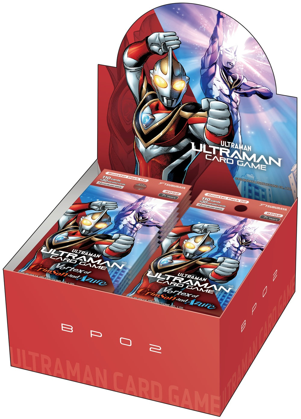 ULTRAMAN CG SET 2 BOOSTER BP02 VORTEX OF CRIMSON AND AZURE - Trinity Hobby