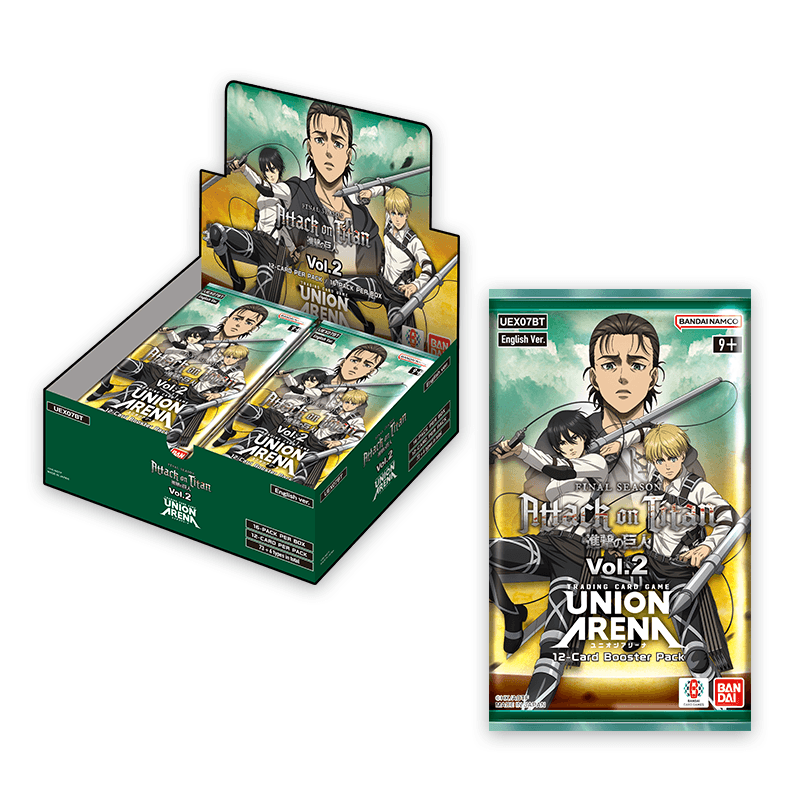 UNION ARENA ATTACK ON TITAN VOLUME 2 BOOSTER