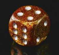 GLITTER 12D6 GOLD/SILVER 16MM - Trinity Hobby