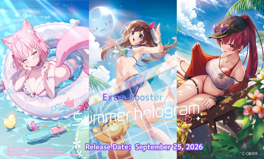 HOLOLIVE SUMMER HOLOGRAM EXTRA  BOOSTER