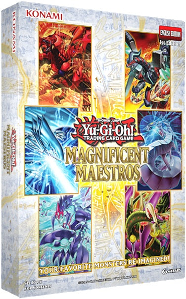 (LIMIT 10) [Pre-Order] YGO MAGNIFICENT MAESTROS (1 PC) (ETA 2026-11-13)