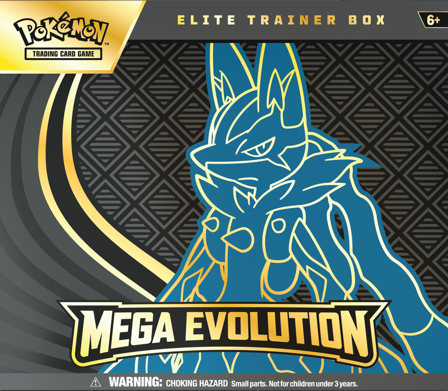 POKEMON ME01 MEGA EVOLUTION ELITE TRAINER - Mega Lucario - Trinity Hobby