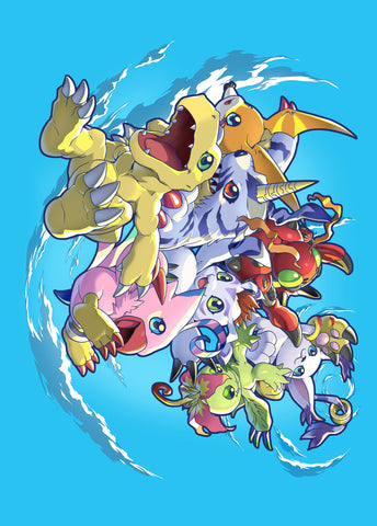 DIGIMON SLEEVES 2024 V2 - Digimon Adventure