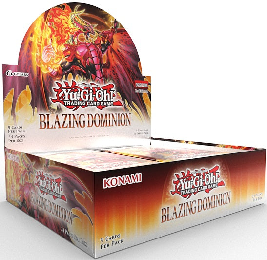 [Pre-Order] YGO BLAZING DOMINION BOOSTER (ETA 2026-05-08) - Trinity Hobby
