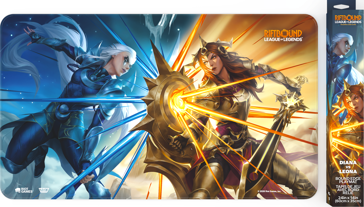RIFTBOUND LEAGUE OF LEGENDS TCG VENDETTA PLAYMAT - Diana / Leona