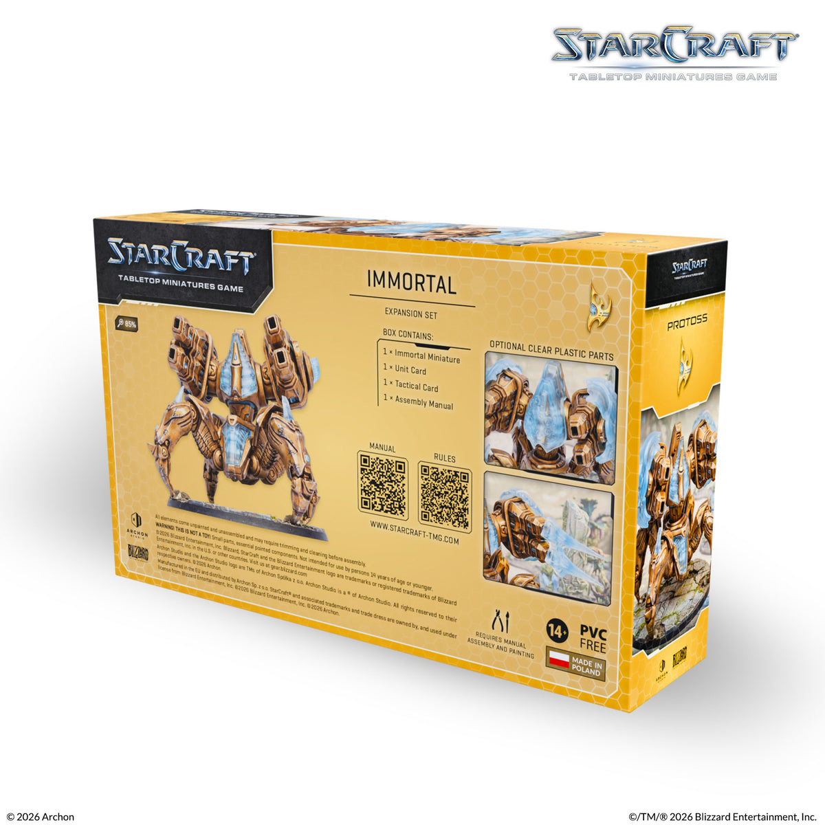 STARCRAFT PROTOSS IMMORTAL EXPANSION SET