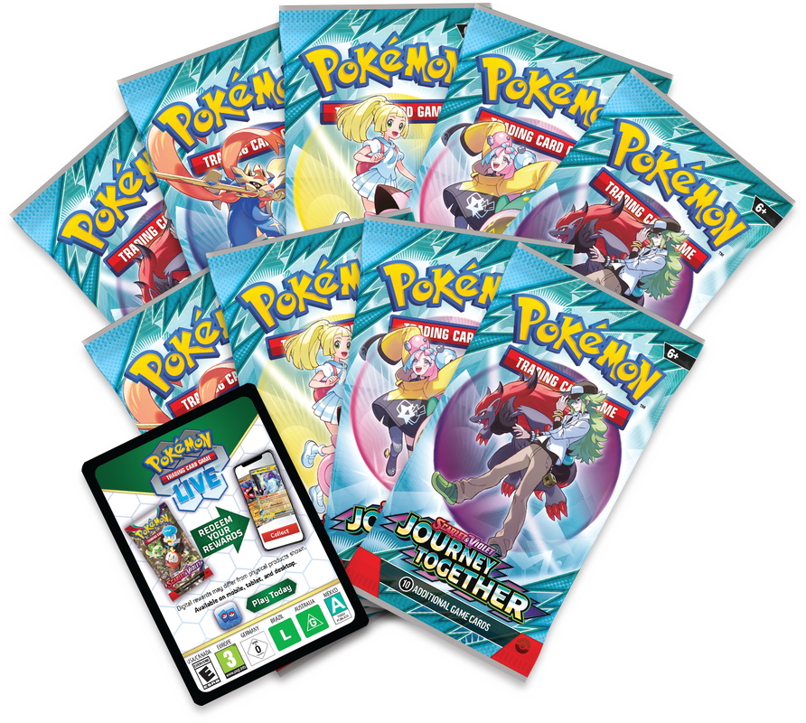 (LIMIT 1) Scarlet & Violet:  JOURNEY TOGETHER - Elite Trainer Box
