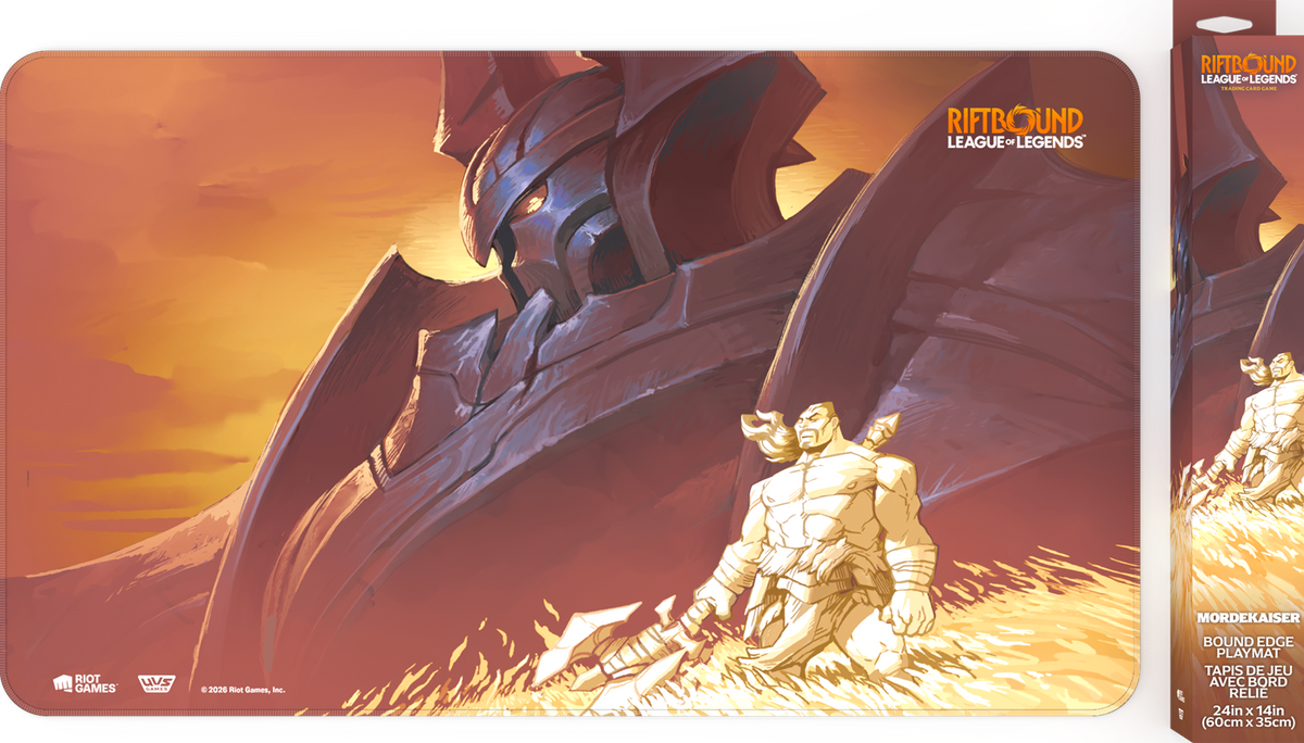 RIFTBOUND LEAGUE OF LEGENDS TCG RADIANCE PLAYMAT #4 - MORDEKAISER
