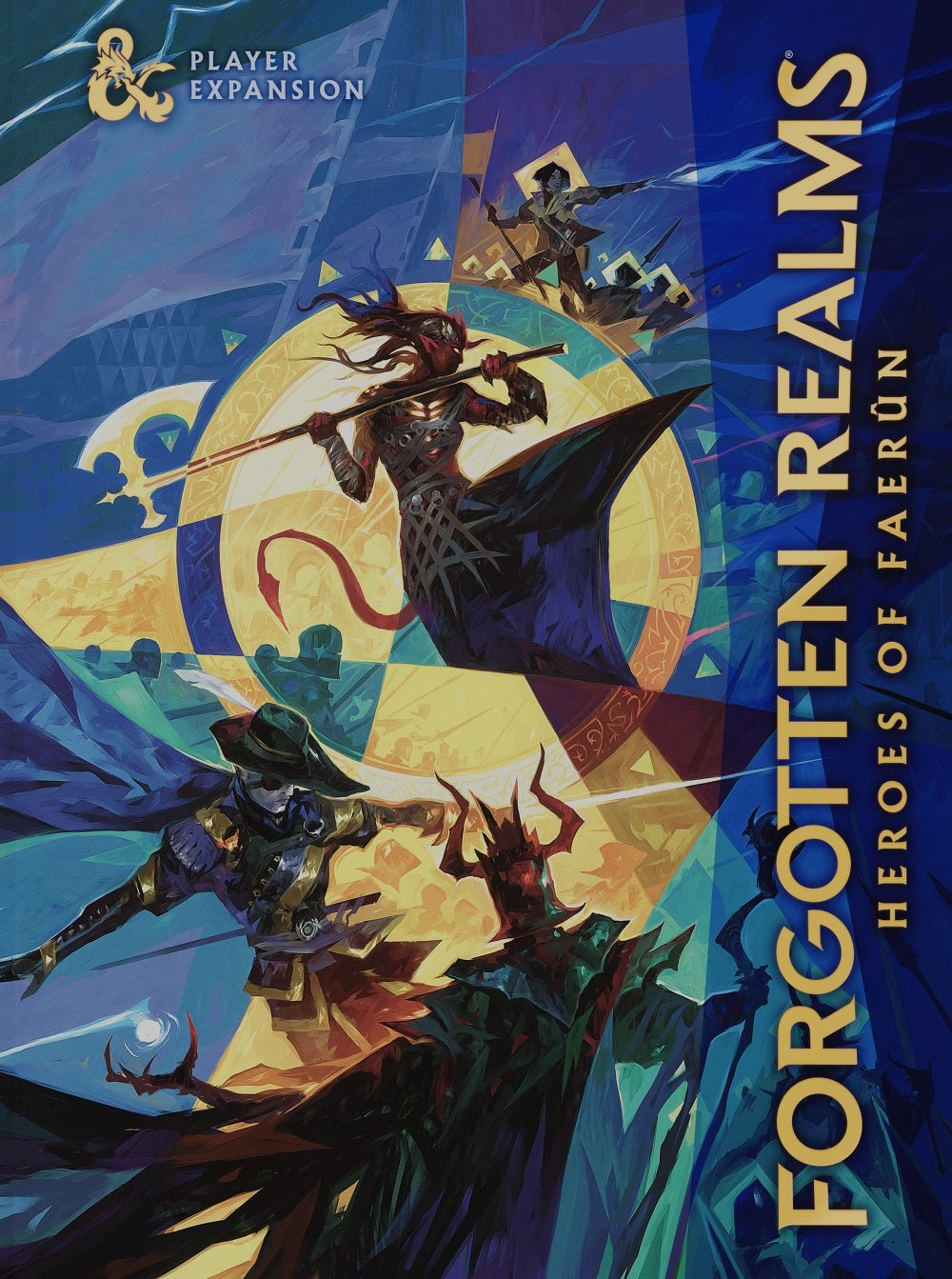 DND RPG HEROES OF FAERUN ALT COVER - Trinity Hobby