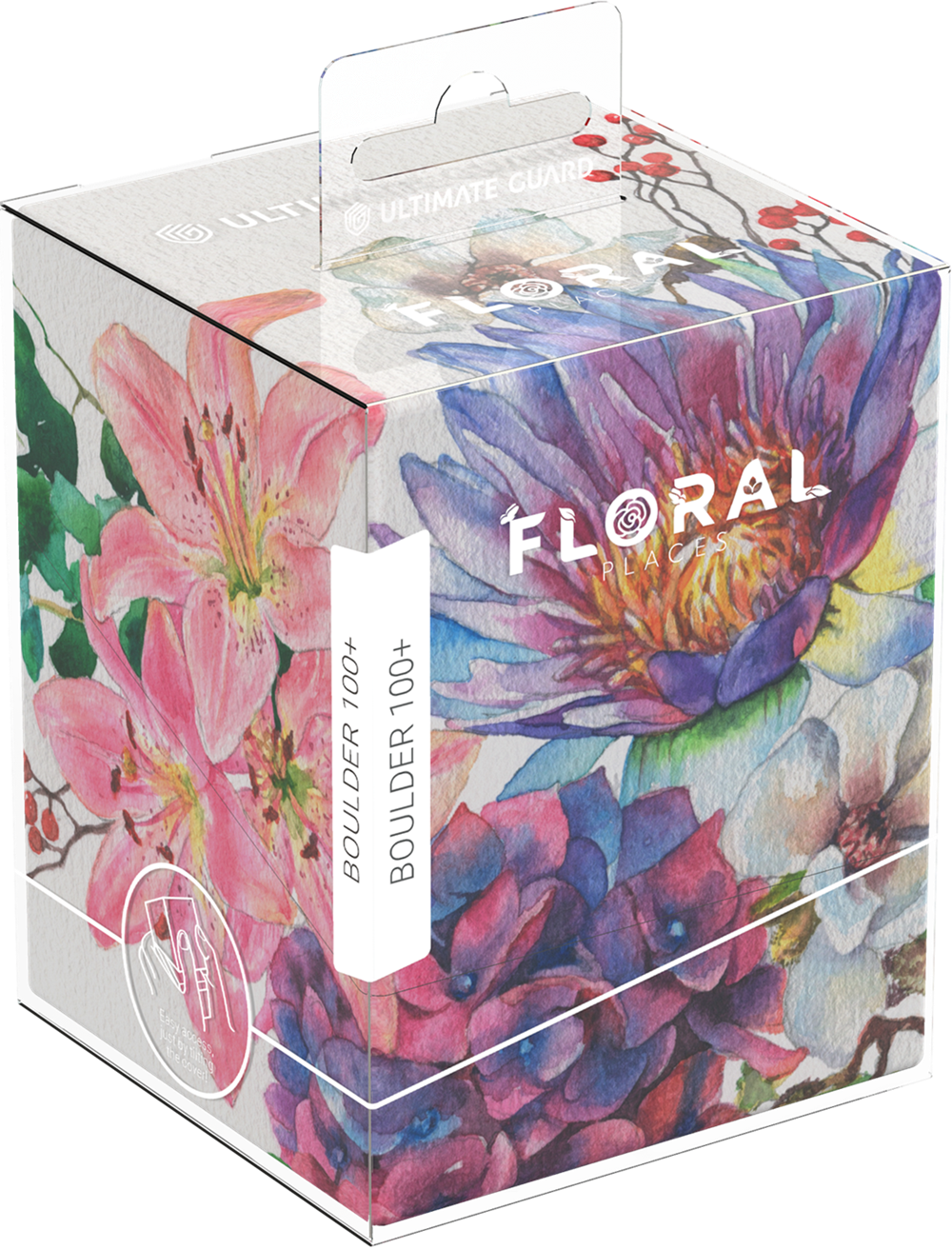 UG DECK CASE BOULDER 100+ FLORAL PLACES  - LOTUS BLOOM - Trinity Hobby