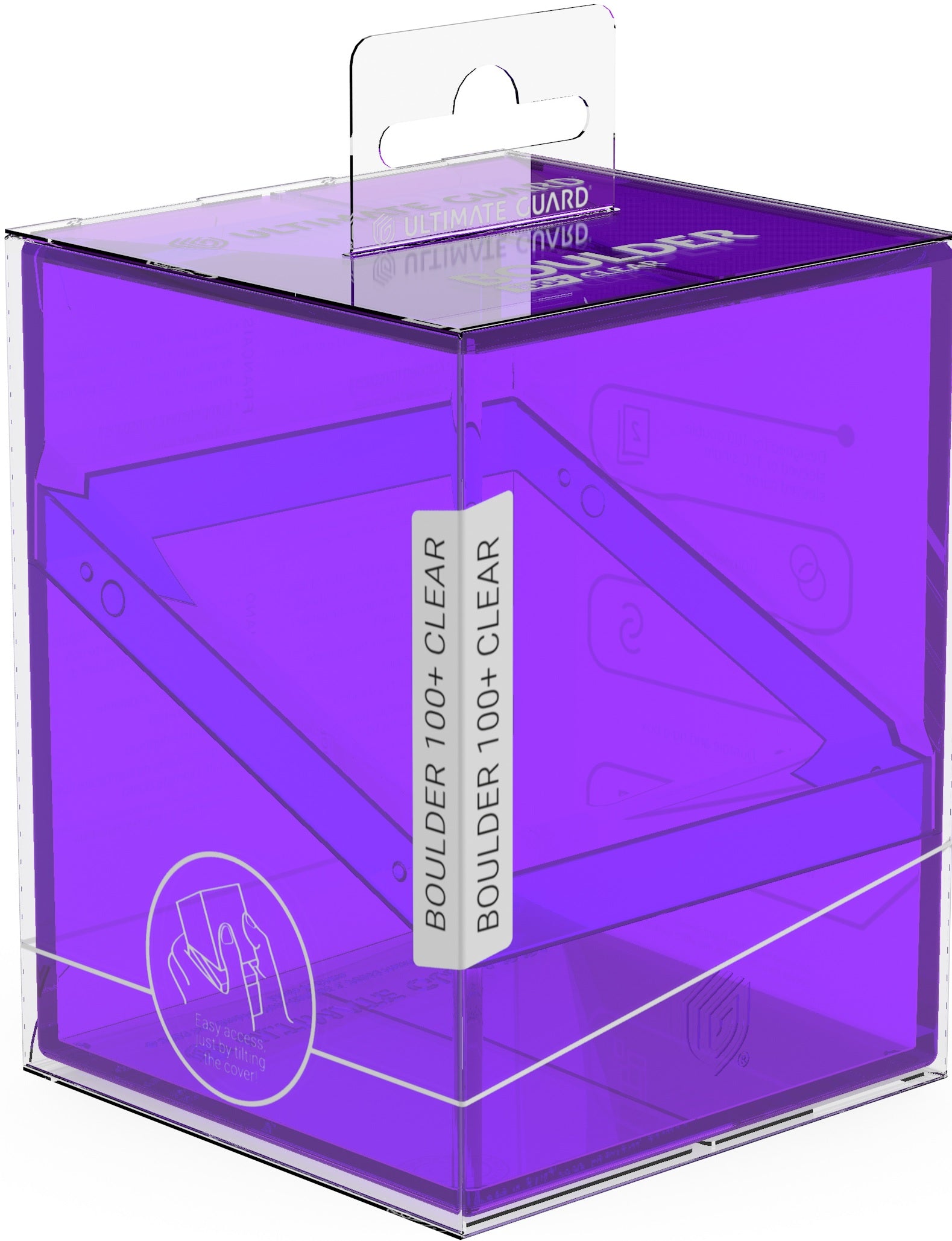 UG DECK CASE BOULDER 100+ CLEAR  AMETHYST - Trinity Hobby