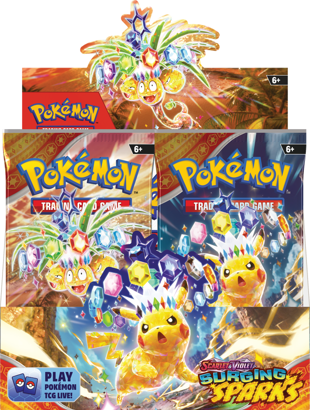 [Pre-Order] POKEMON SV8 SURGING SPARKS BOOSTER (ETA 2024-11-08)