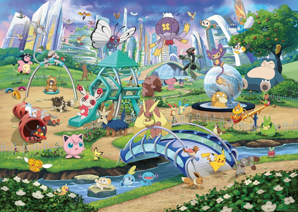 POKEMON BREAKOUT #1 (EEEVE, PARK) 1000  PIECE PUZZLE