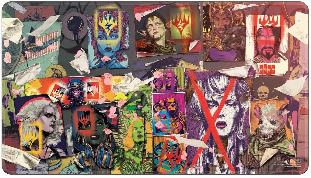 UP PLAYMAT MTG MARCH OF THE MACHINE HOLOFOIL - Trinity Hobby