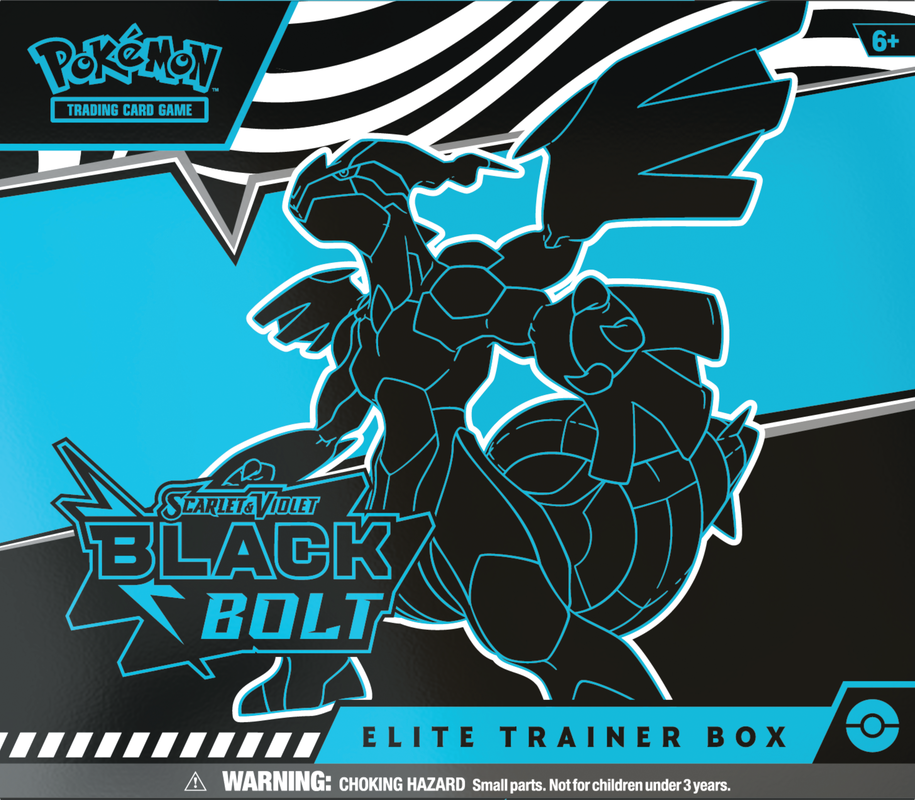 POKEMON ZSV105 BLACK BOLT ELITE TRAINER BOX (Limit 1) - Trinity Hobby