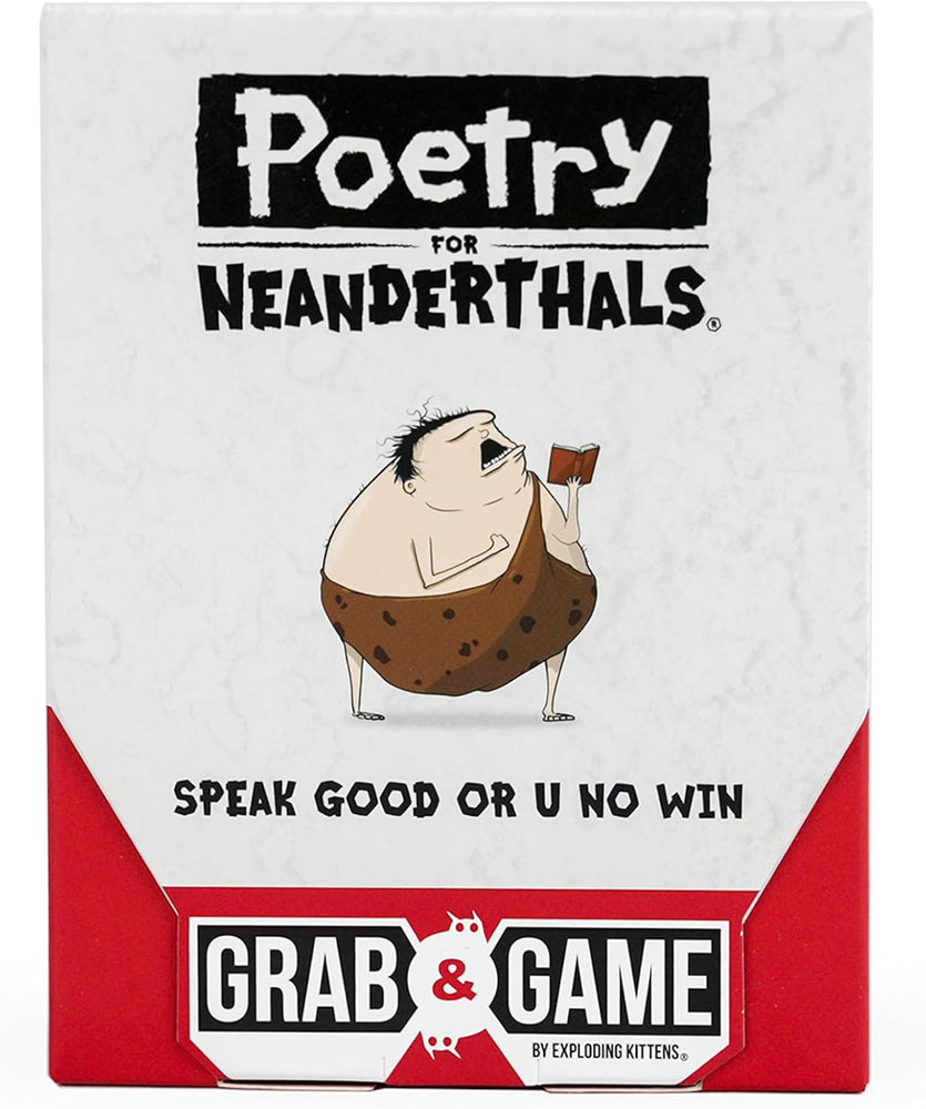 POETRY FOR NEANDERTHALS GRAB & GAME