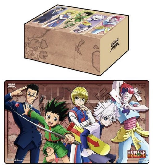 UNION ARENA PLAYMAT/BOX HUNTER X HUNTER