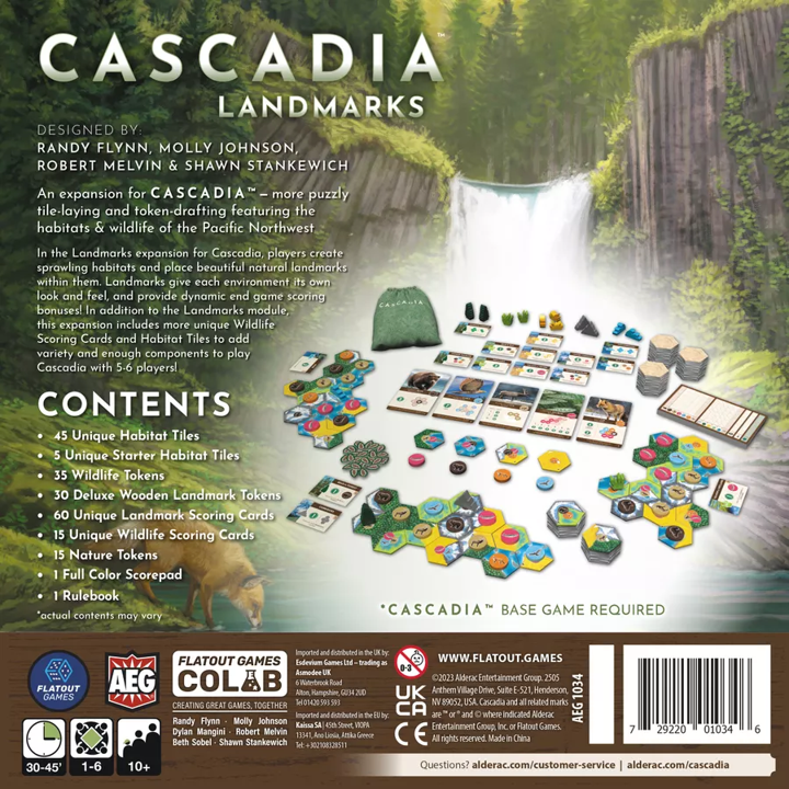 CASCADIA LANDMARKS EXPANSION - Trinity Hobby