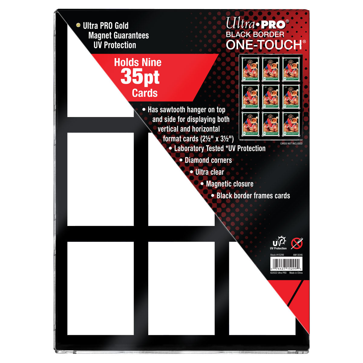 UP 1TOUCH 35PT 9-CARD BLACK BORDER - Trinity Hobby
