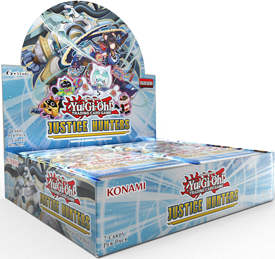 YGO JUSTICE HUNTERS BOOSTER - Trinity Hobby