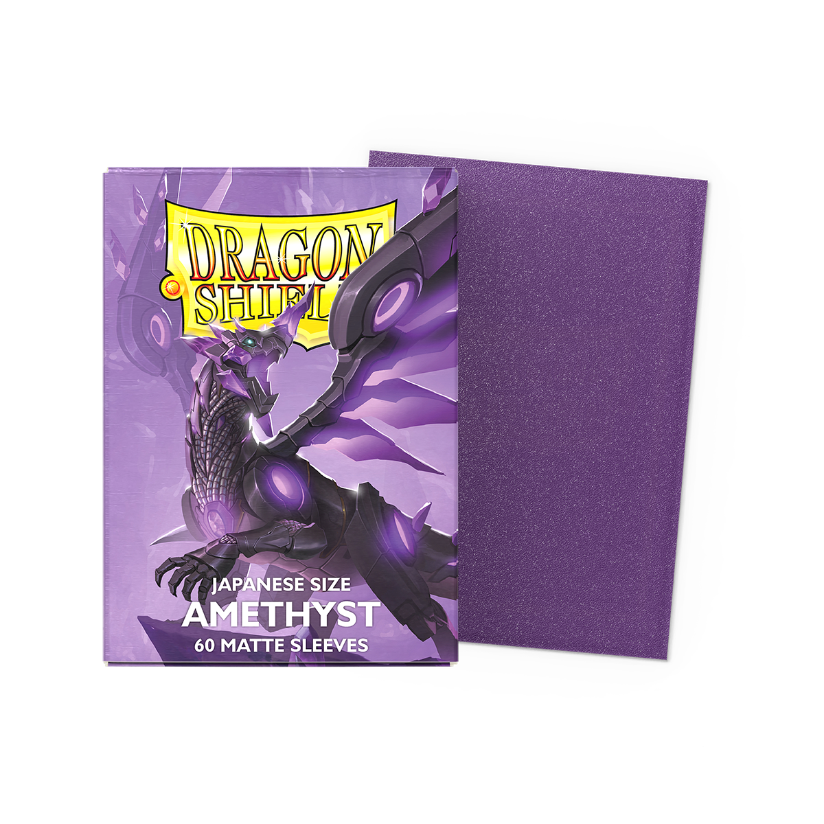 DRAGON SHIELD SLEEVES MATTE JAPANESE AMETHYST 60CT - Trinity Hobby