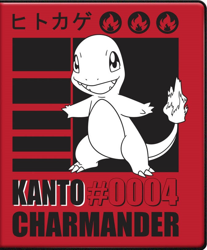 UP PORTFOLIO 4PKT POKEMON CHARMANDER 2025 - Trinity Hobby
