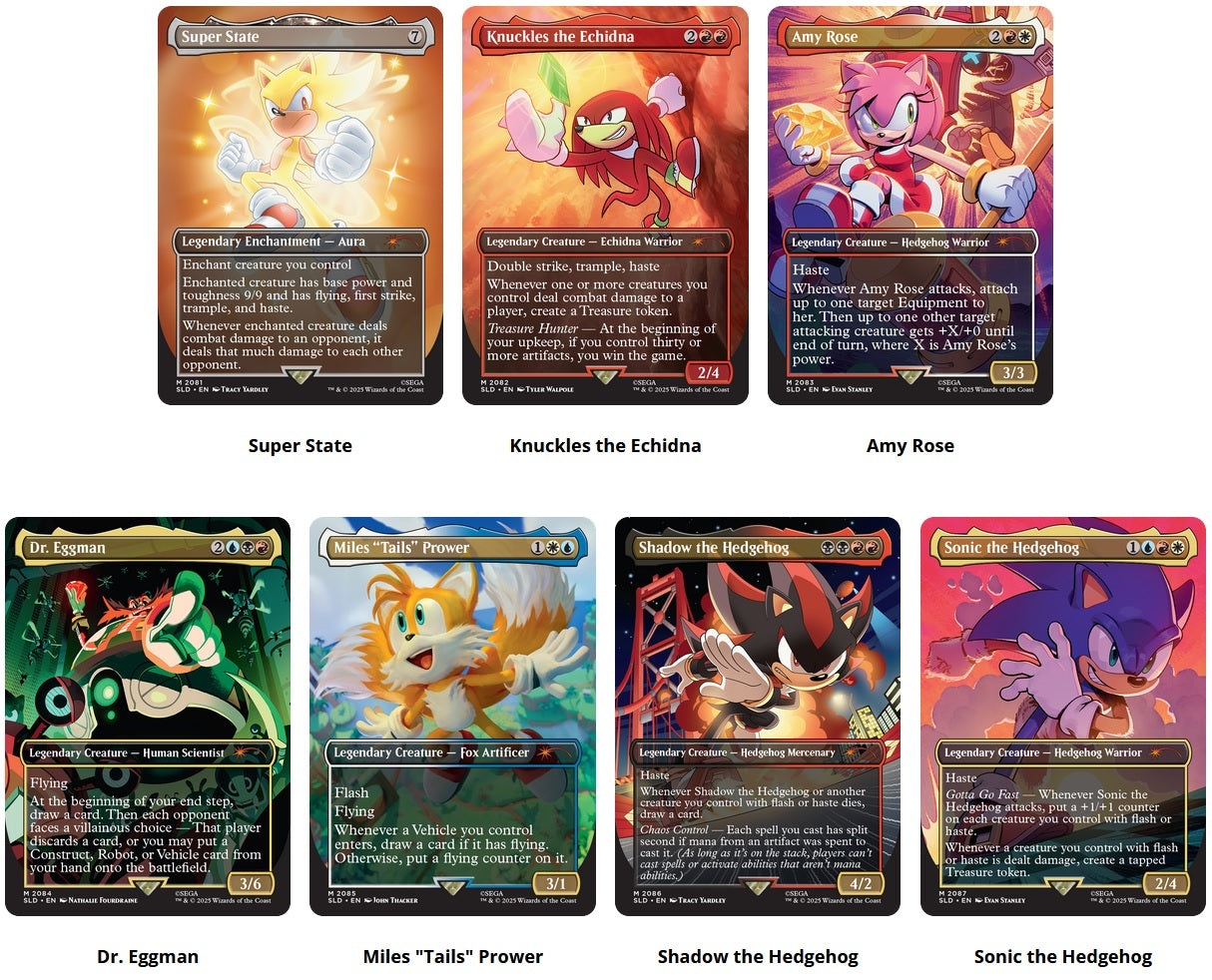MTG SECRET LAIR SONIC LEGENDS REGULAR (Non- Foil) - Trinity Hobby