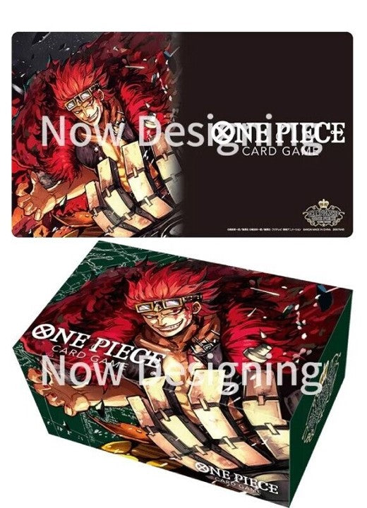 ONE PIECE CG PLAYMAT/STORAGE BOX SET EUSTASS KID - Trinity Hobby