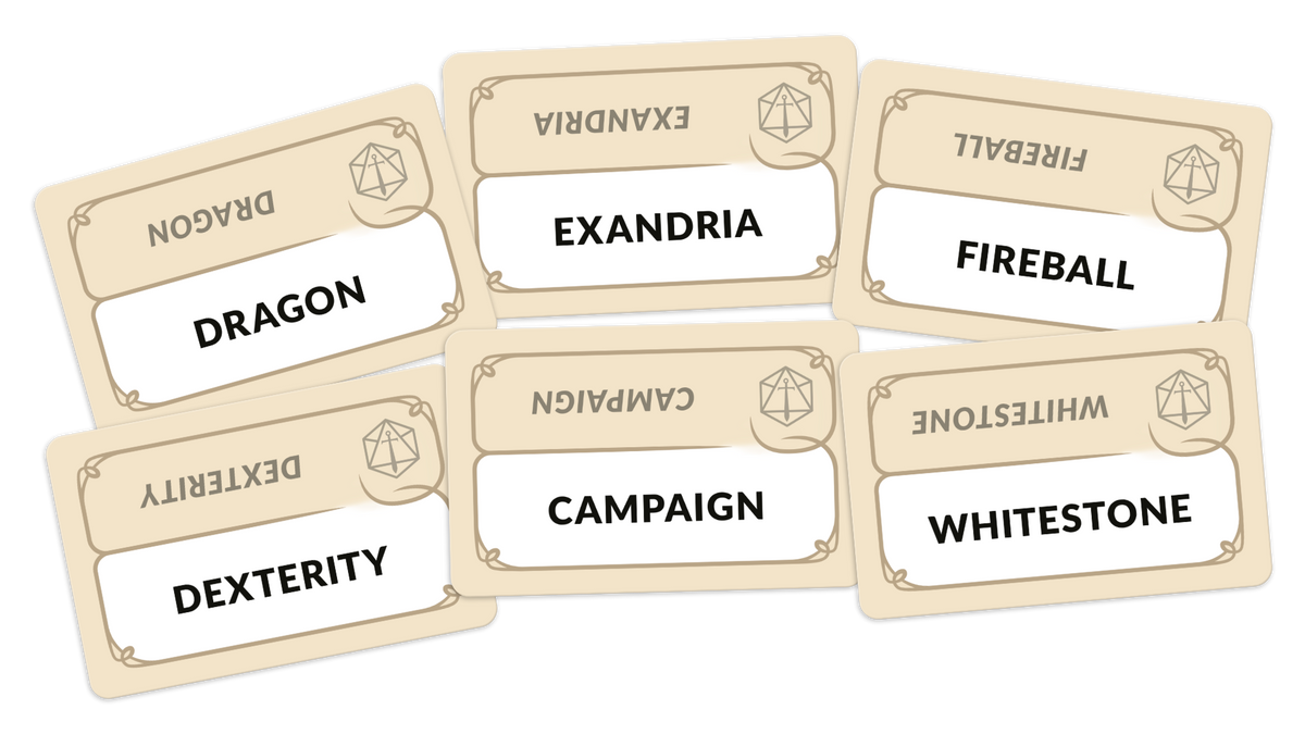 CODENAMES CRITICAL ROLE ADVENTURES