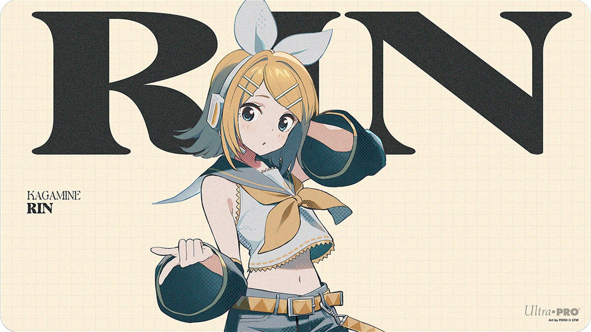 UP PLAYMAT HATSUNE MIKU RETRO SOUNDSCAPES RIN