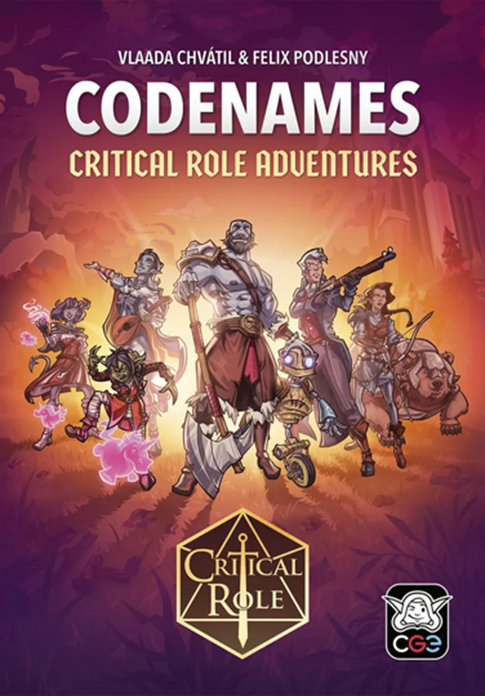 CODENAMES CRITICAL ROLE ADVENTURES
