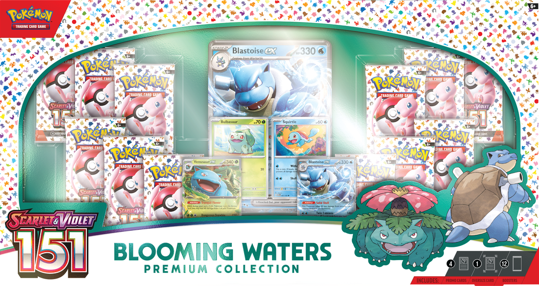 POKEMON BLOOMING WATERS PREMIUM COLLECTION (MAX 1 per person)