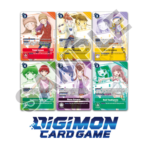 DIGIMON CG PREMIUM HEROINES SET (ETA 2024-12-13) - Trinity Hobby