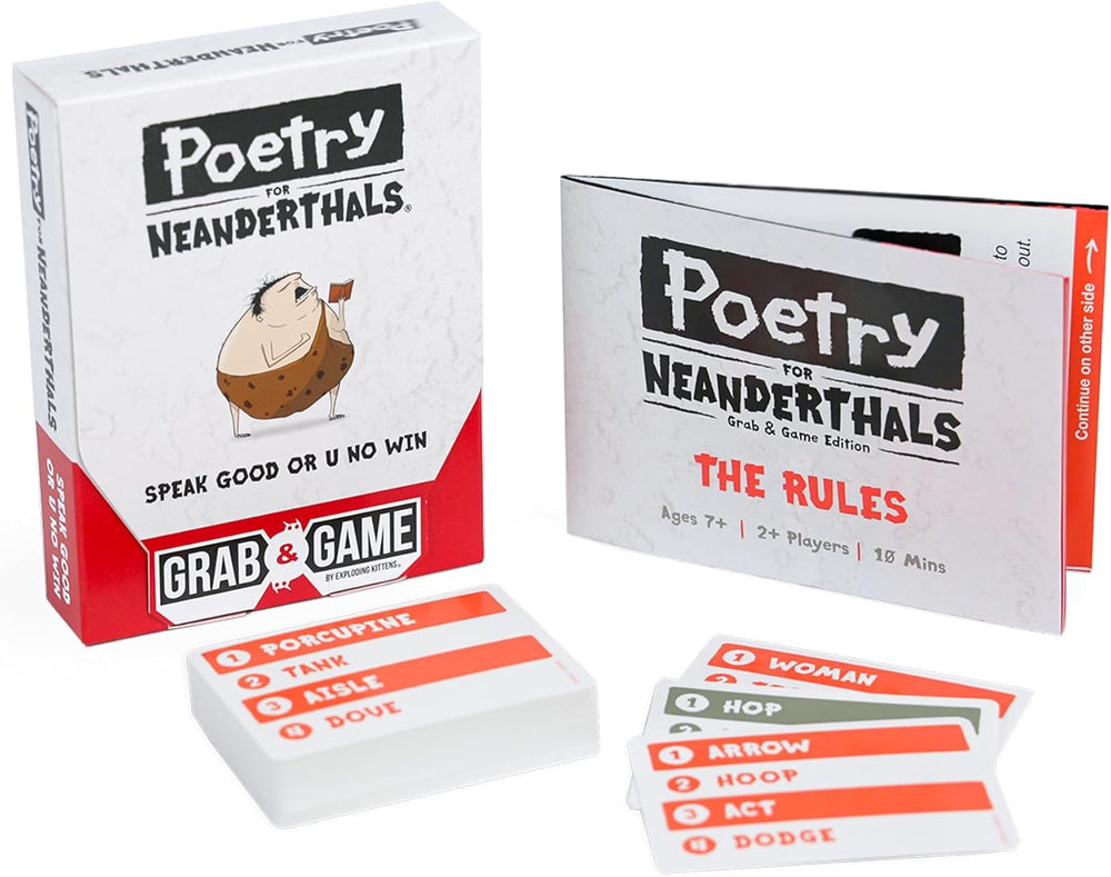 POETRY FOR NEANDERTHALS GRAB & GAME