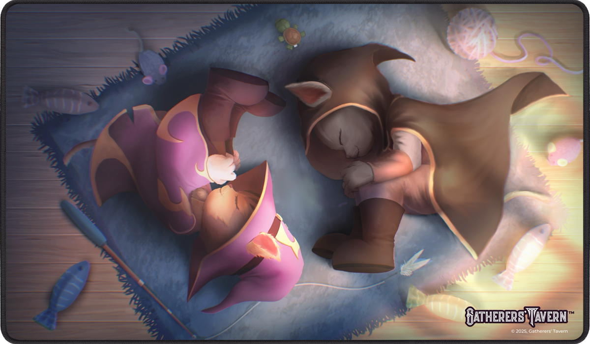 GATHERERS TAVERN CINNAMON RESTING RIVALS PLAYMAT