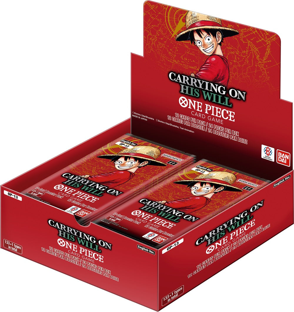 ONE PIECE CG [OP-13] CARRYING ON HIS WILL - Booster Box