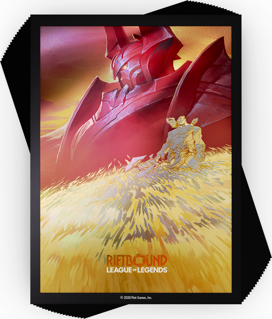 RIFTBOUND LEAGUE OF LEGENDS TCG
RADIANCE ART SLEEVES #4 100CT - Mordekaiser
