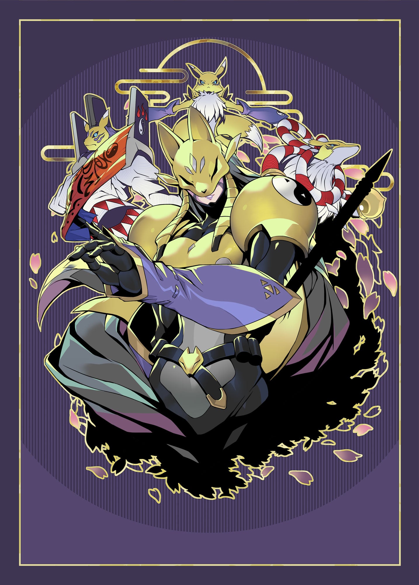 DIGIMON SLEEVES 2024 V2 - Sakuyamon - Trinity Hobby