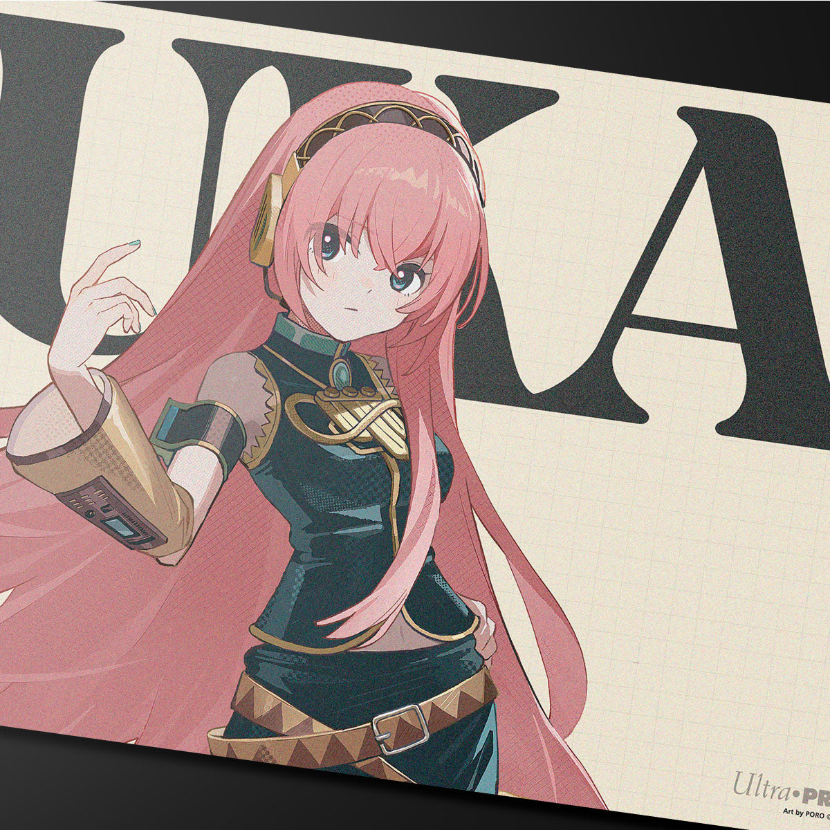 UP PLAYMAT HATSUNE MIKU RETRO SOUNDSCAPES LUKA PLAYMAT