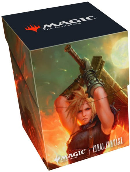 UP D-BOX MTG UNIVERSES BEYOND FINAL FANTASY COMMANDER A 100+ - CLOUD