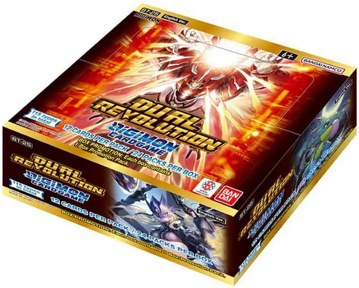 DIGIMON CG BT-25 DUAL REVOLUTION BOOSTER - Trinity Hobby