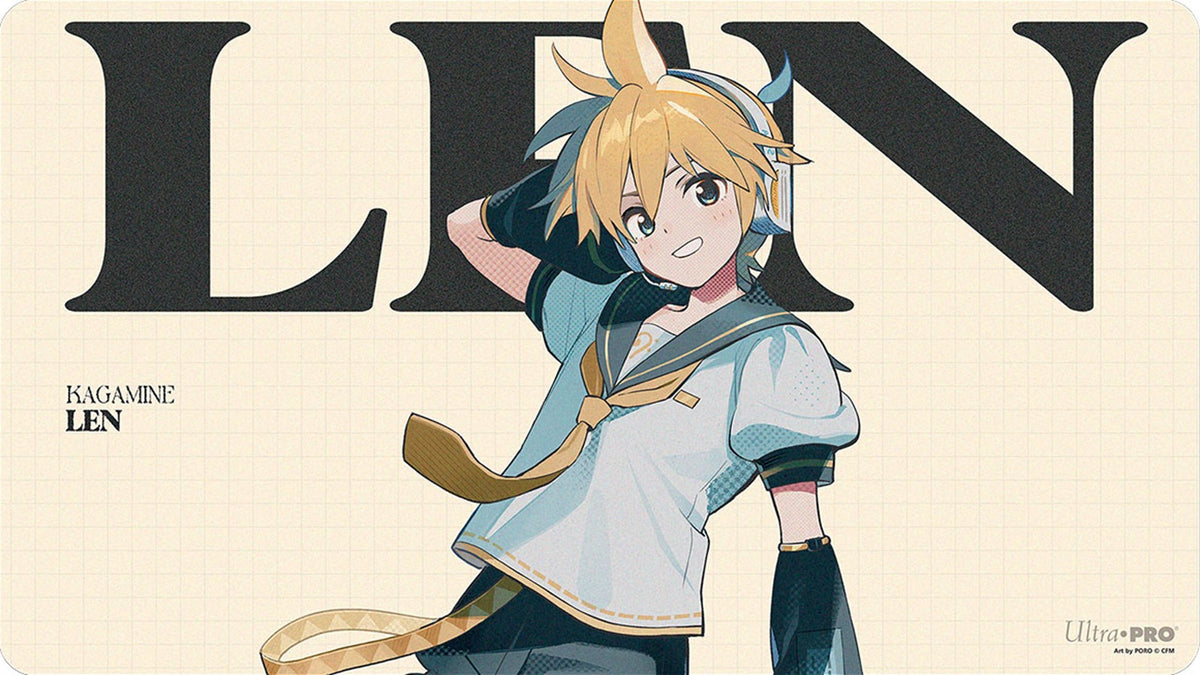 UP PLAYMAT HATSUNE MIKU RETRO SOUNDSCAPES LEN