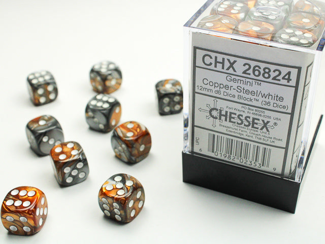 GEMINI 36D6 Copper-Steel / white 12mm - Trinity Hobby