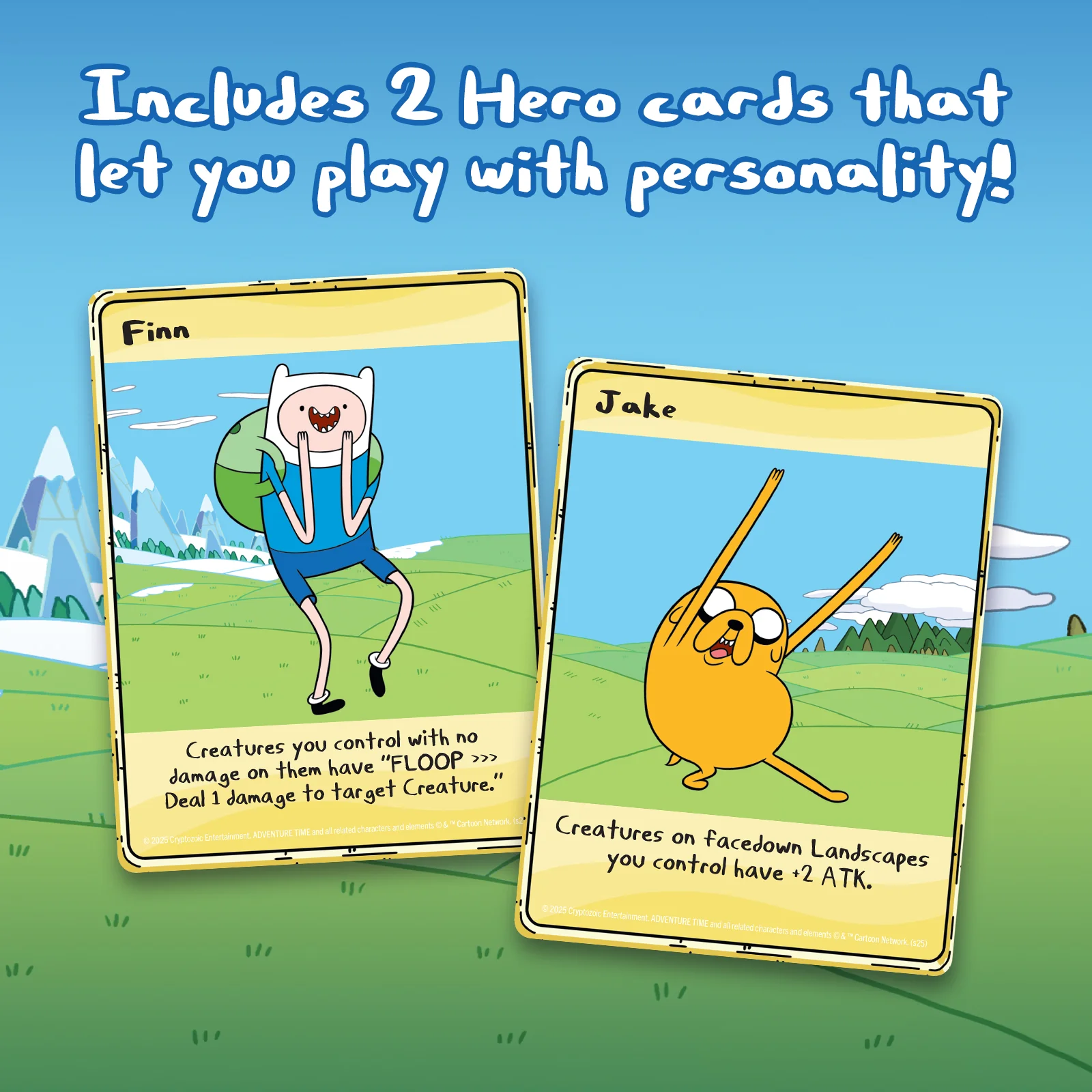 ADVENTURE TIME CARD WARS COLLECTOR'S  PACK FINN VS JAKE - Trinity Hobby
