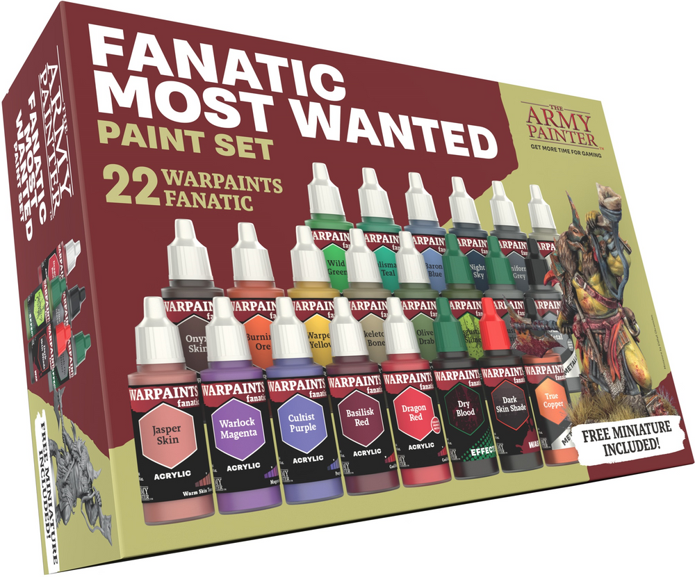 WARPAINTS: FANATIC MOST WANTED PAINT  SET