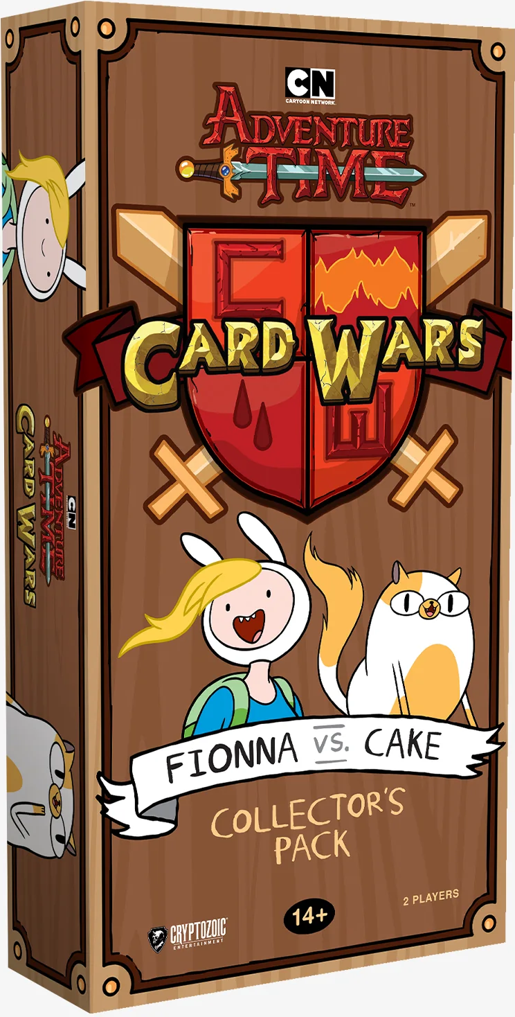 ADVENTURE TIME CARD WARS COLLECTOR'S  PACK FIONNA VS CAKE - Trinity Hobby