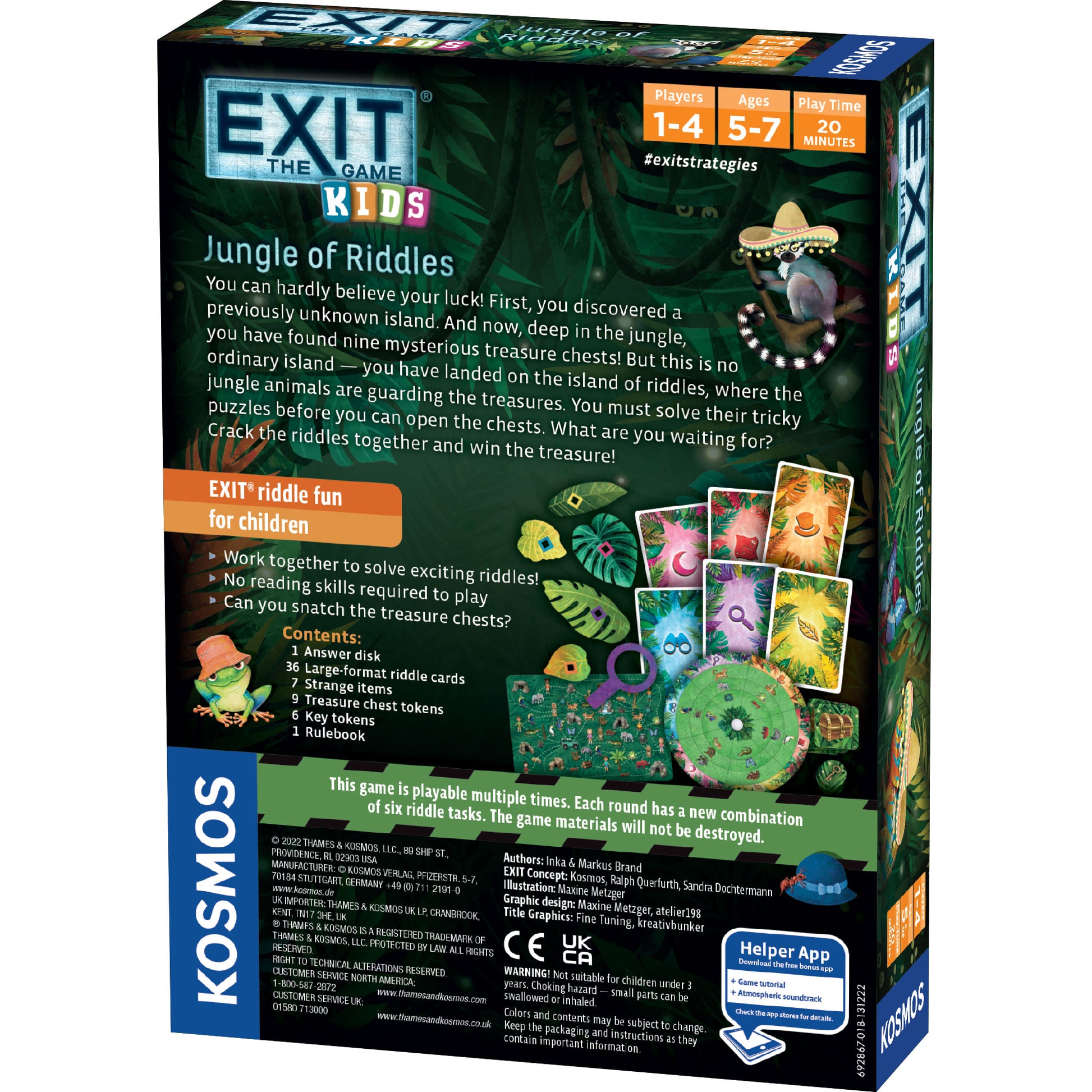 EXIT: The Game - Kids - Jungle of Riddles - Trinity Hobby